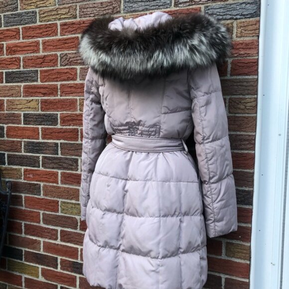 Real Fox Fur Fill Down Winter Coat - Picture 5 of 11